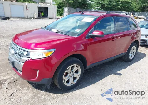 2013 Ford Edge Sel from USA, damaged, VIN 2FMDK3JC6DBA30481